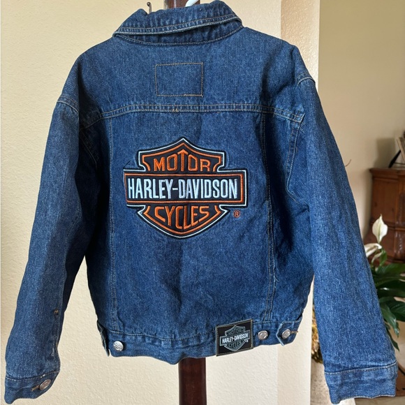Harley-Davidson Other - Harley Davidson boys heavy denim jacket